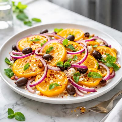 Image of Orange and Red Onion Salad