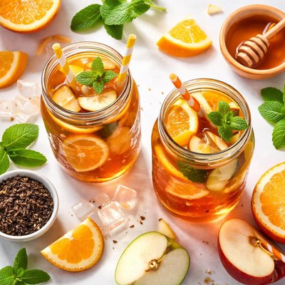 Image of Orange Apple Iced Tea