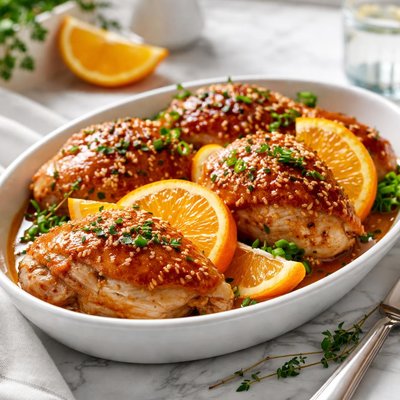 Image of Orange Baked Chicken