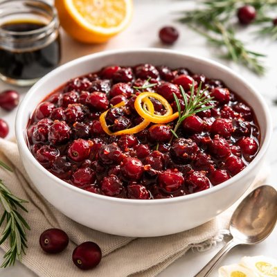 Image of Orange Balsamic Cranberry Sauce