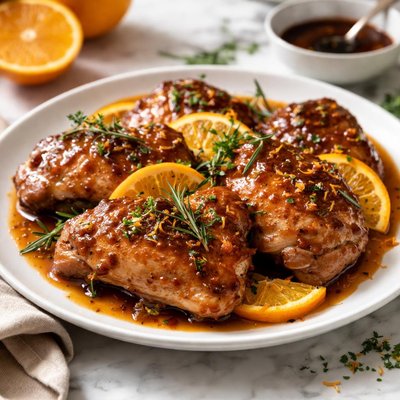 Image of Orange Balsamic Glazed Chicken