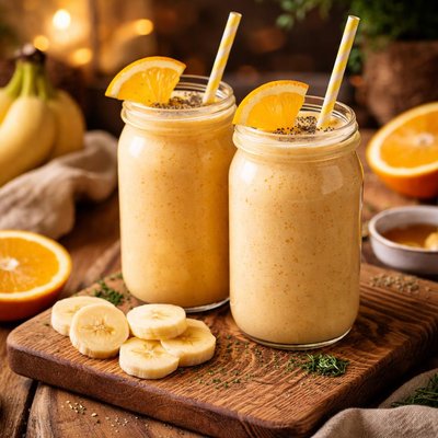Image of Orange Banana Smoothie