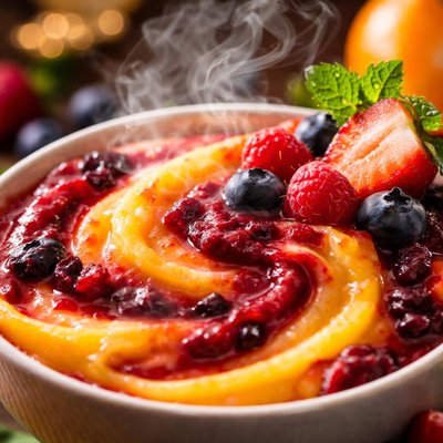 Image of Orange Berry Swirl