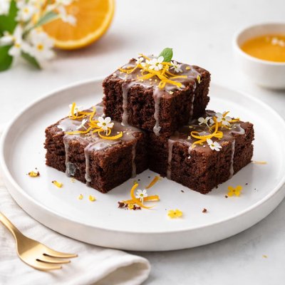 Image of Orange Blossom Brownies