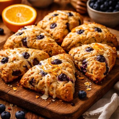 Image of Orange Blueberry Scones