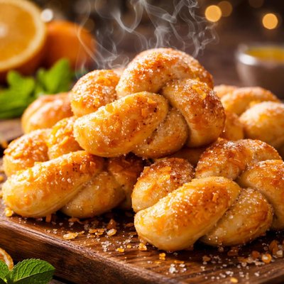 Image of Orange Bowknots