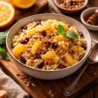 Image of Orange Breakfast Couscous