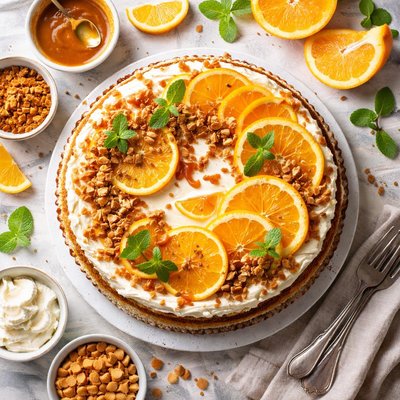 Image of Orange Butterscotch Torte