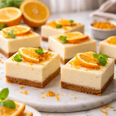 Image of Orange Cheesecake Bars
