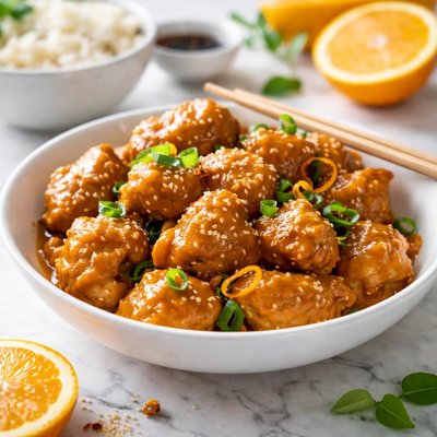 Image of Orange Chicken Copycat Recipe