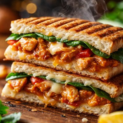 Image of Orange Chicken Panini
