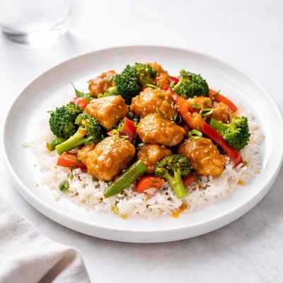 Image of Orange Chicken Stir Fry Oamc