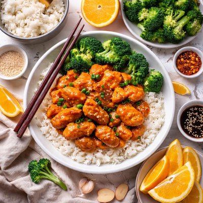 Image of Orange Chicken Supper