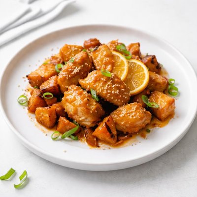 Orange Chicken with Sweet Potatoes Recipe