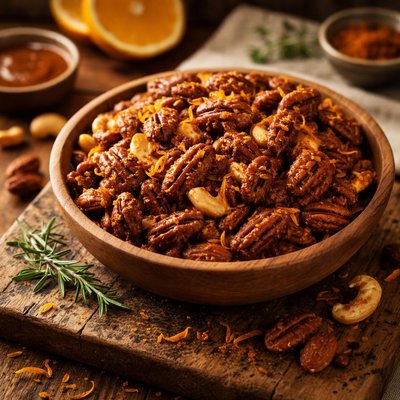 Image of Orange Chipotle Spiced Pecan Mix