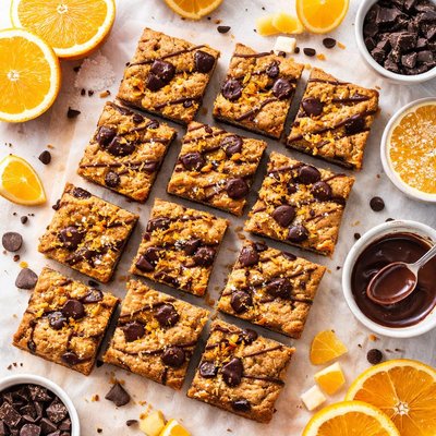 Image of Orange Chocolate Cookie Bars