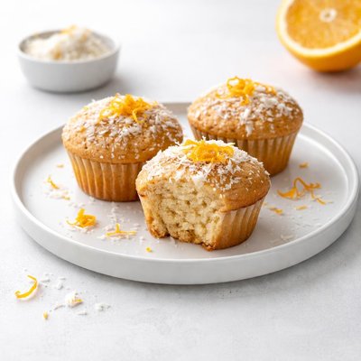 Image of Orange Coconut Muffins