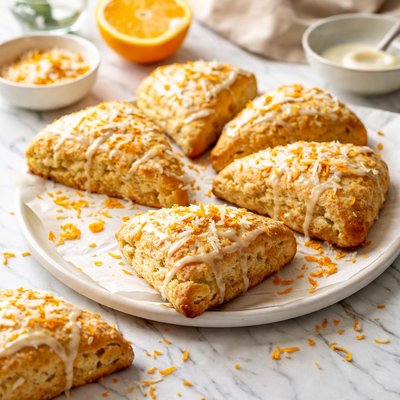 Image of Orange Coconut Scones