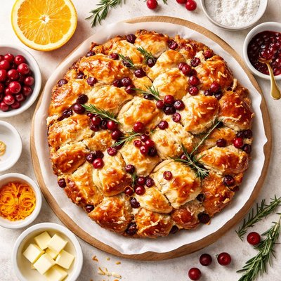 Image of Orange Cranberry Pull Apart