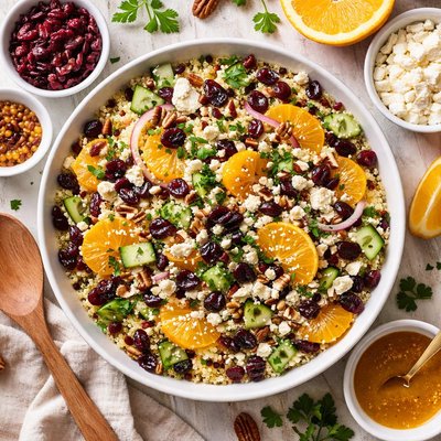 Image of Orange Cranberry Quinoa Salad