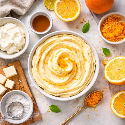 Orange Cream Cheese Frosting Recipe