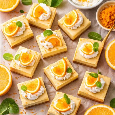 Image of Orange Cream Dessert Squares
