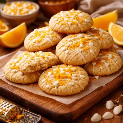 Image of Orange Creamsicle Cookies