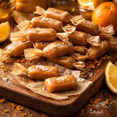 Image of Orange Creme Caramels Elegant and Easy