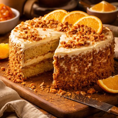 Image of Orange Crunch Cake