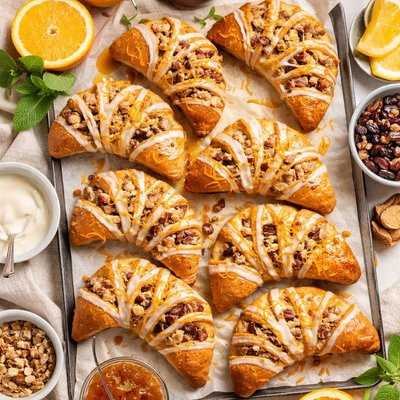 Image of Orange Date Crescent Claws