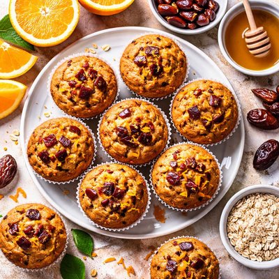 Image of Orange Date Muffins