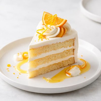 Image of Orange Dreamsicle Cake