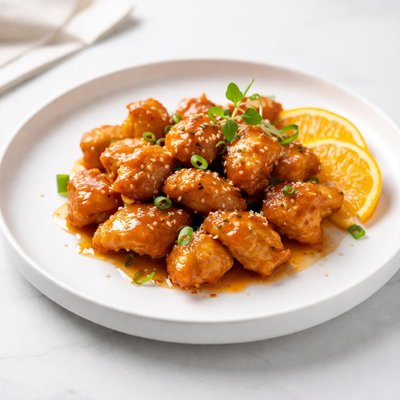 Image of Orange Flavored Chicken Chinese Style