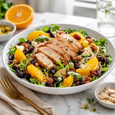 Image of Orange Fruit Chicken Salad