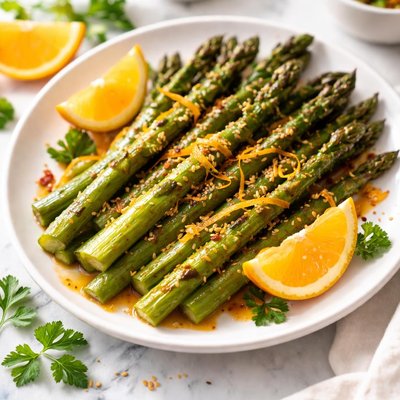 Image of Orange Ginger Asparagus