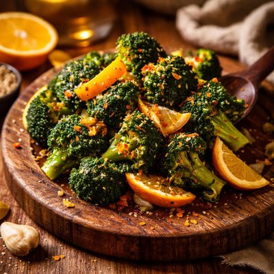 Image of Orange Ginger Broccoli