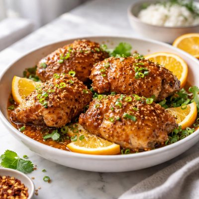 Image of Orange Glazed Chicken