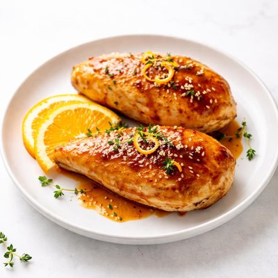 Image of Orange Glazed Chicken Breasts