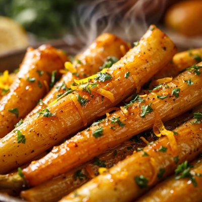 Image of Orange Glazed Parsnips
