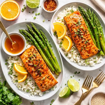 Image of Orange Glazed Salmon for 2