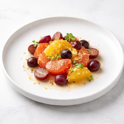 Image of Orange Grapefruit and Grape Compote