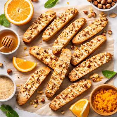 Image of Orange Hazelnut Biscotti