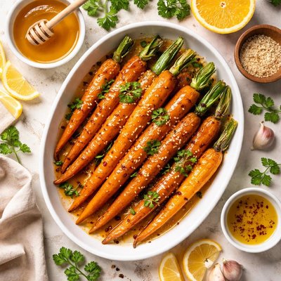 Image of Orange Honey Carrots