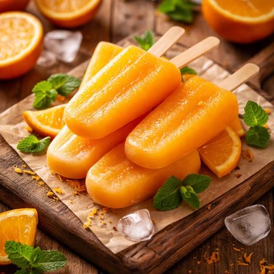 Image of Orange Ice Lolly