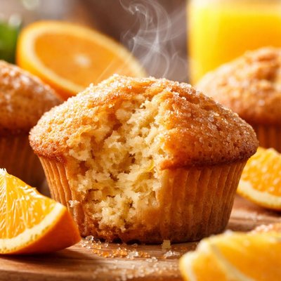 Image of Orange Juice Muffins