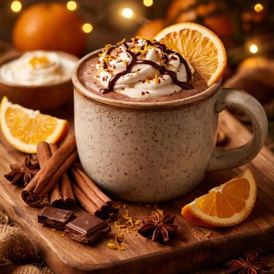Image of Orange Kissed Hot Chocolate