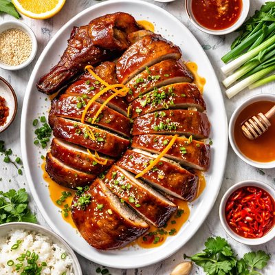 Image of Orange Lacquered Duck