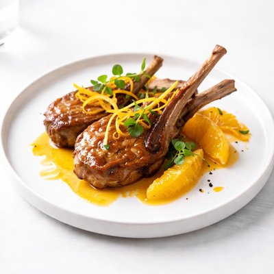 Image of Orange Lamb Chops