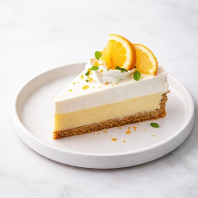 Image of Orange Lemon Chiffon Pie