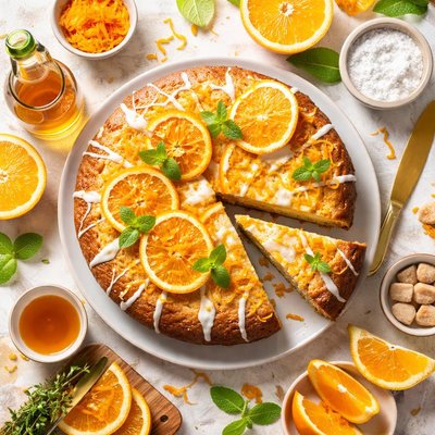 Image of Orange Liqueur Cake